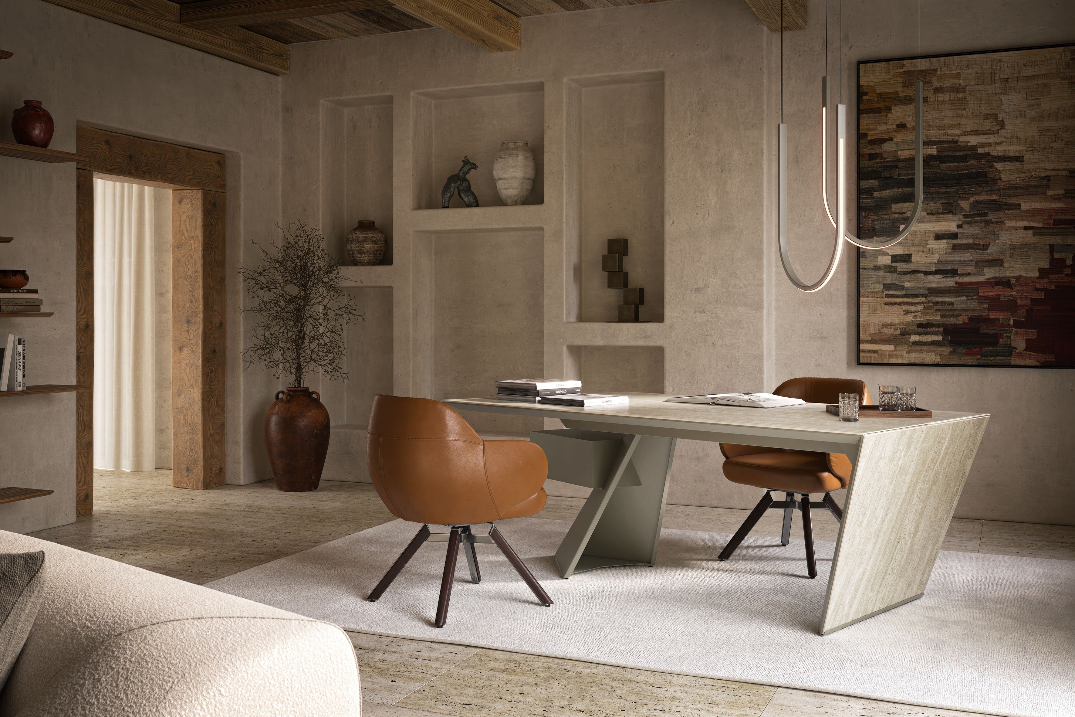 Cattelan Italia Nasdaq Keramik Desk