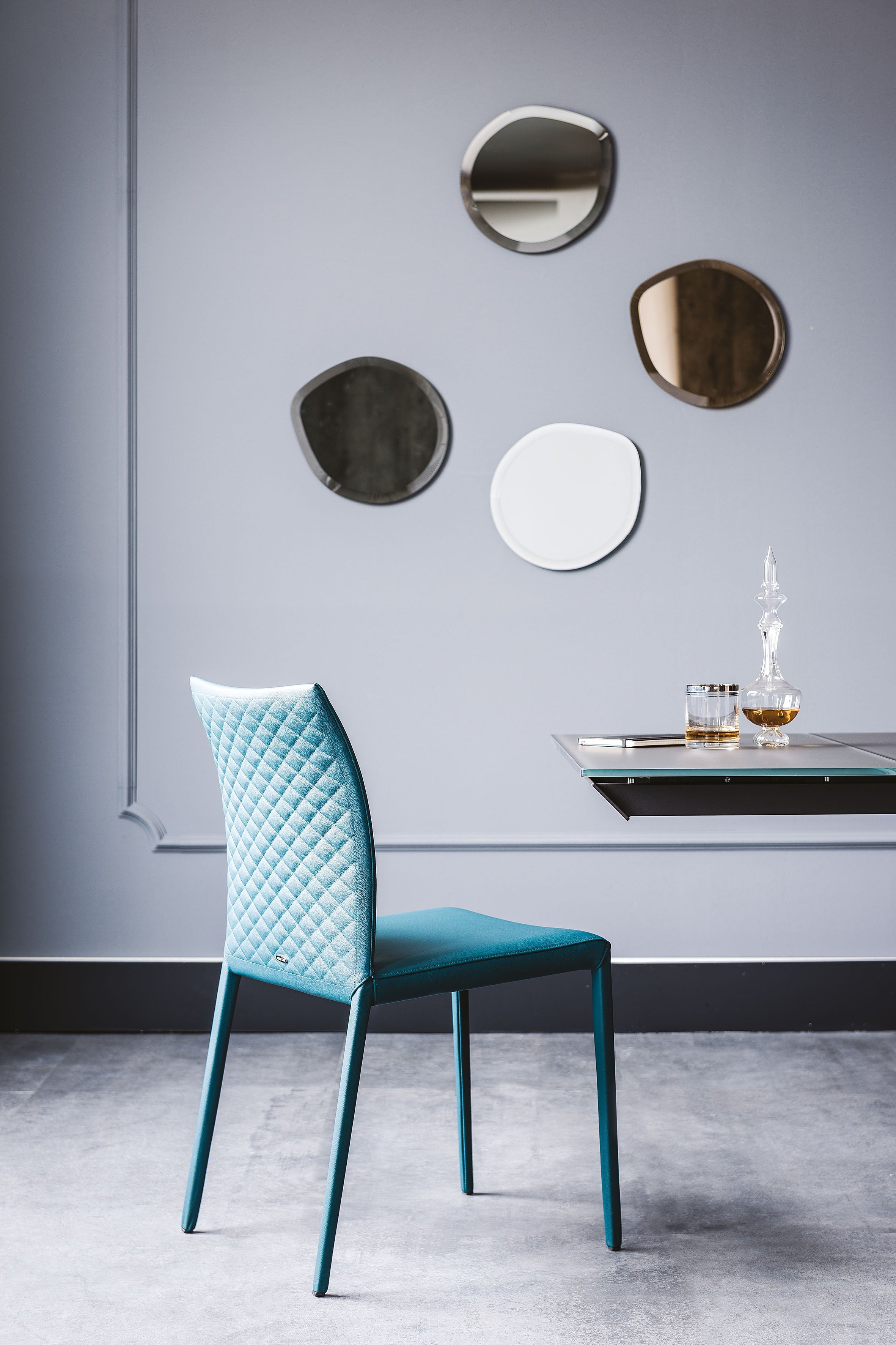 Cattelan Italia Norma Couture Low Back Dining Chair