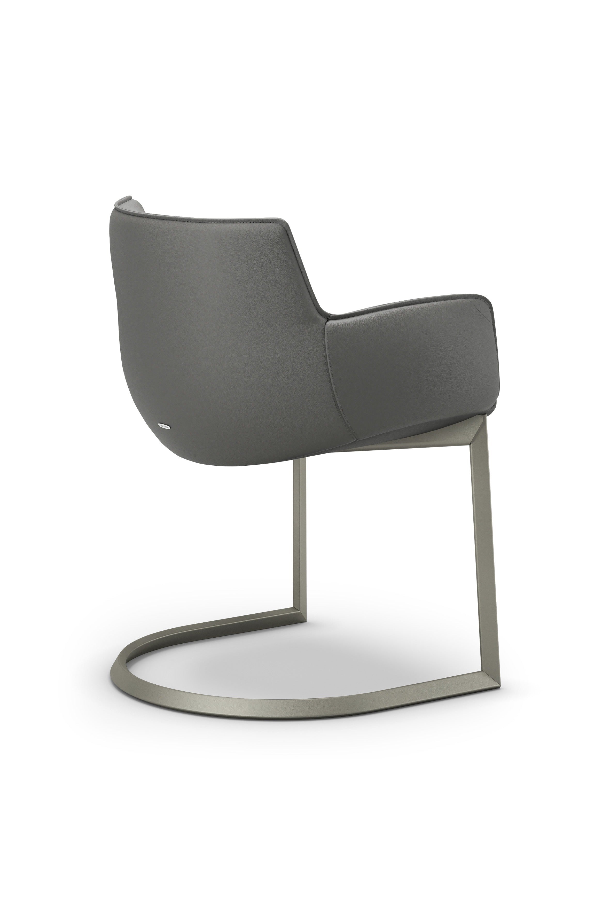 Cattelan Italia Rhonda Cantilever Chair With Steel Frame