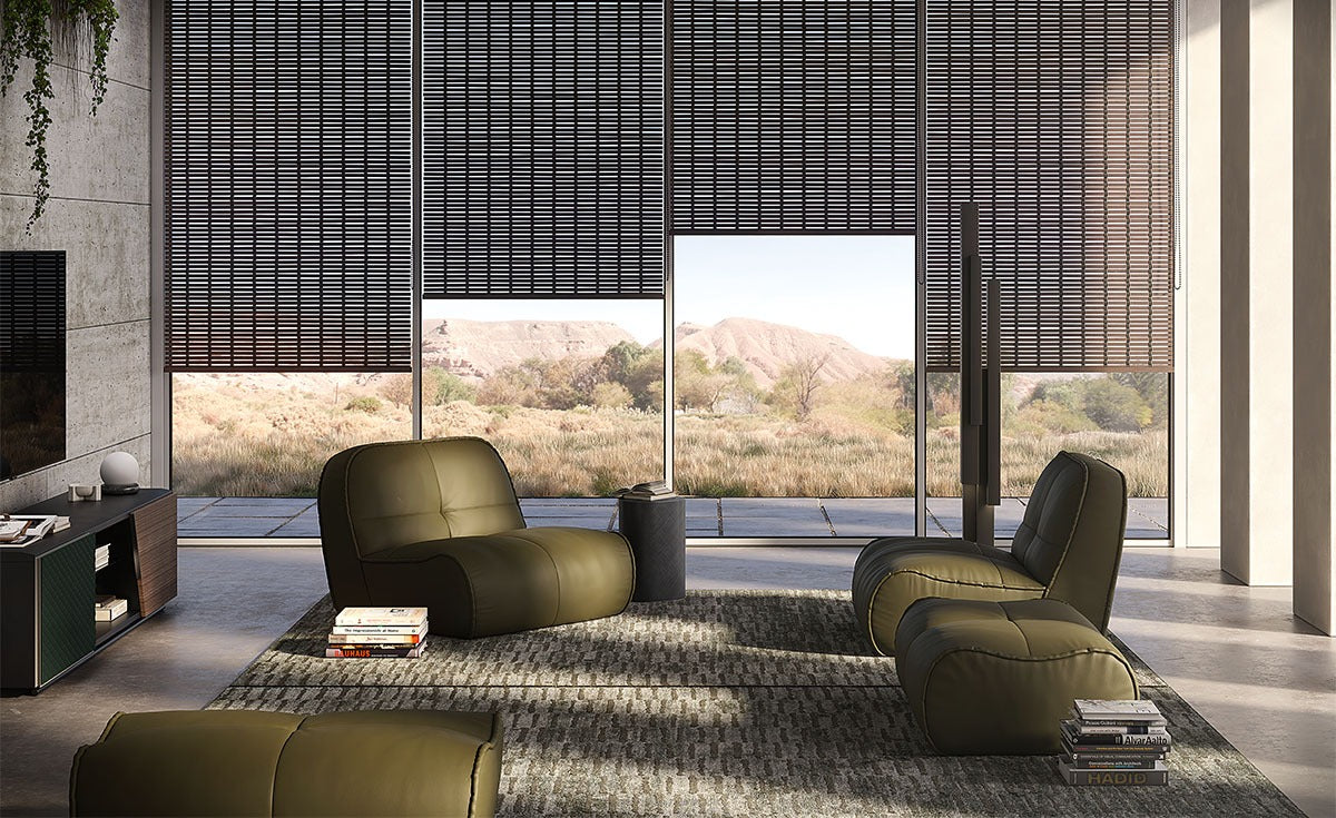 Cattelan Italia Spencer Designer Sofa Armchair and Pouf