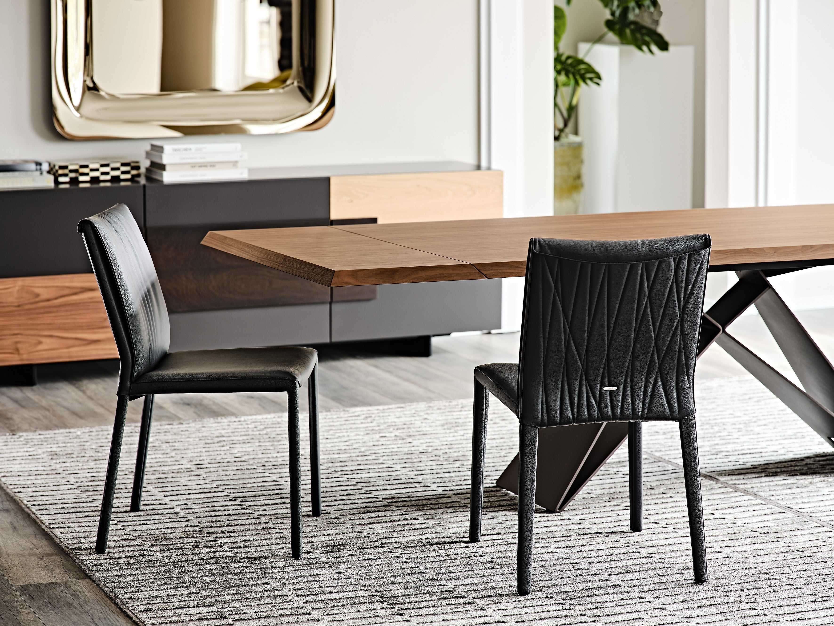 Cattelan Italia Italia Couture Dining Chair with Armrest