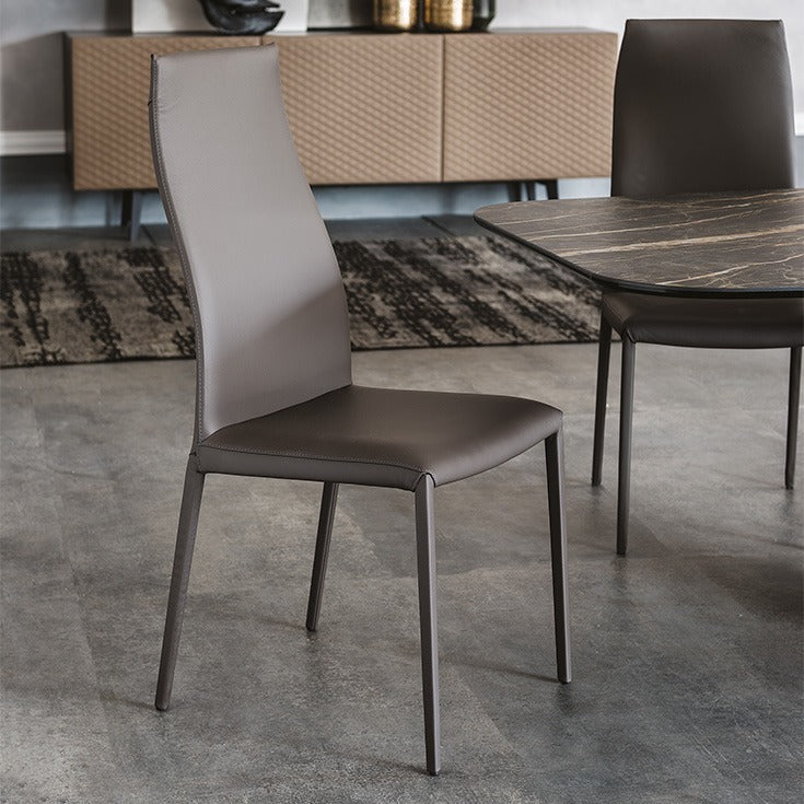 Cattelan Italia Norma High Back Dining Chair