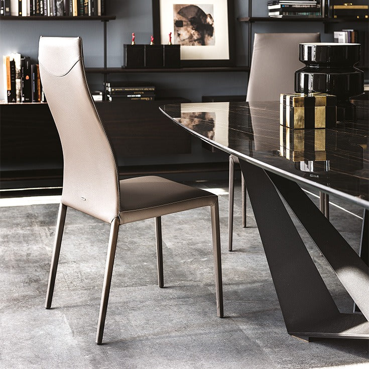Cattelan Italia Norma High Back Dining Chair