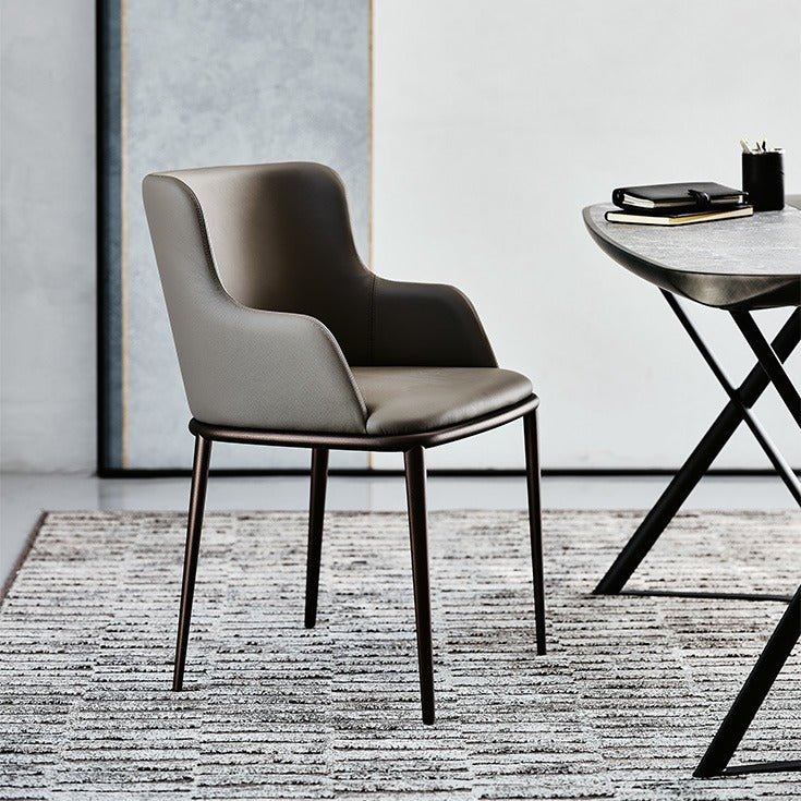 Cattelan Italia Magda Ml Dining Chair with Armrest