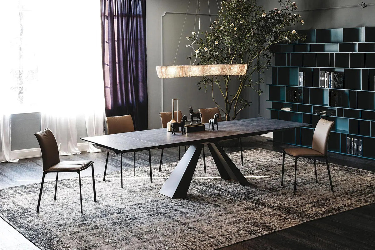 Cattelan Italia Rita Dining Chair – Fabric, Micro Nubuk & Synthetic Leather