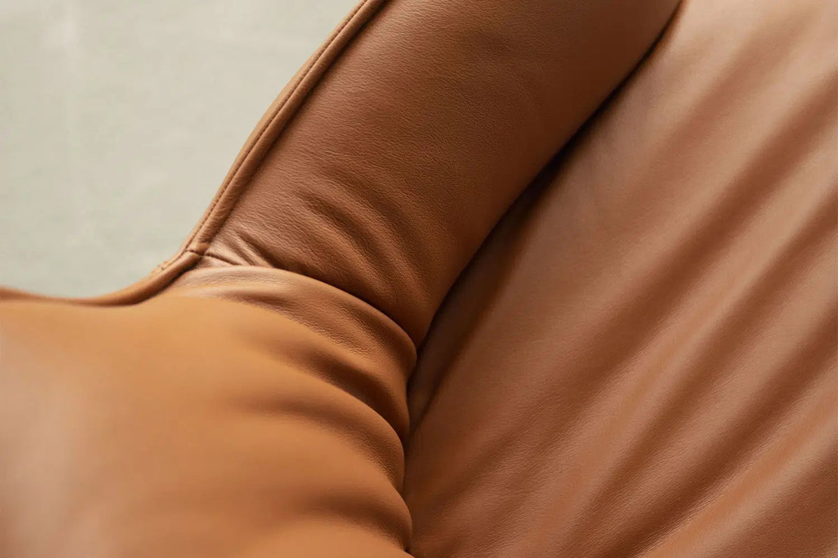 Cattelan Italia Rhonda Lounge Armchair High – Soft Leather & Glove Soft Leather