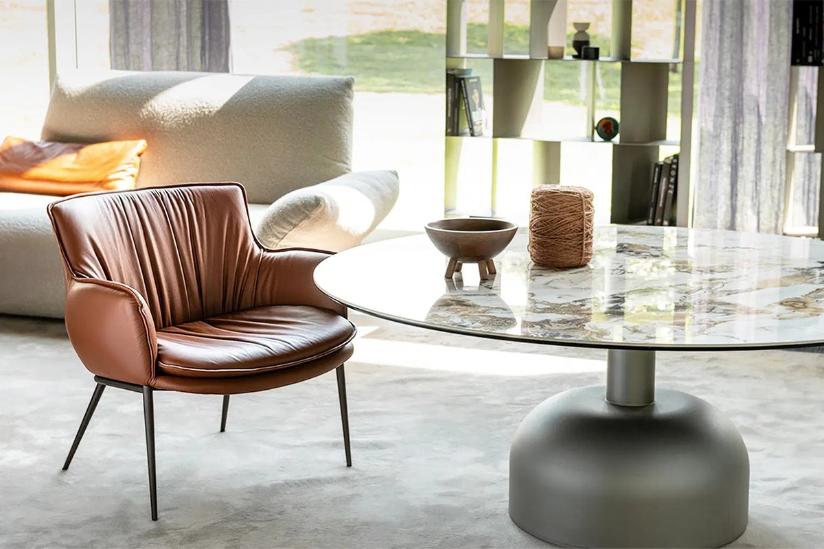 Cattelan Italia Rhonda Lounge Armchair Fixed