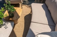 4 Seasons Outdoor Puglia Bundle With Puglia Lounge Set And Puglia 6 Seat Low Dining Set