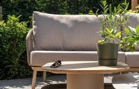 4 Seasons Outdoor Puglia Bundle With Puglia Lounge Set And Puglia 6 Seat Low Dining Set