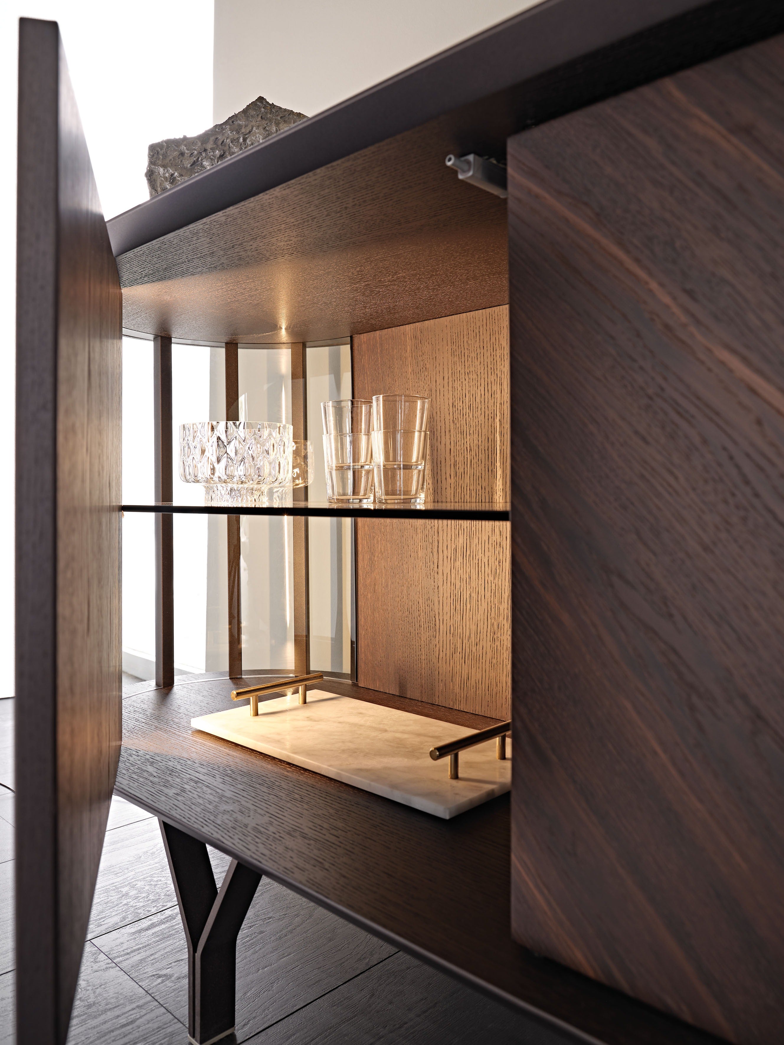 Cattelan Italia Costes Sideboard with wooden frame