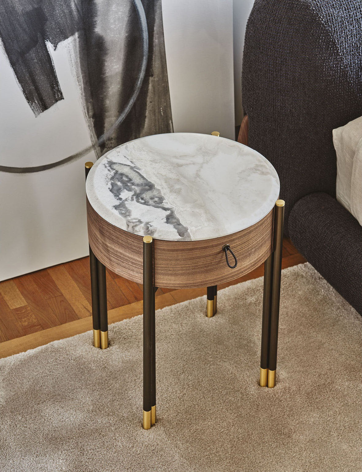 Porada Bayus Tondo 44 Bedside Table