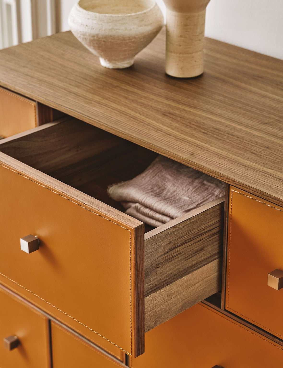 Porada Rucellai Low Modern Dresser Matt lacquered