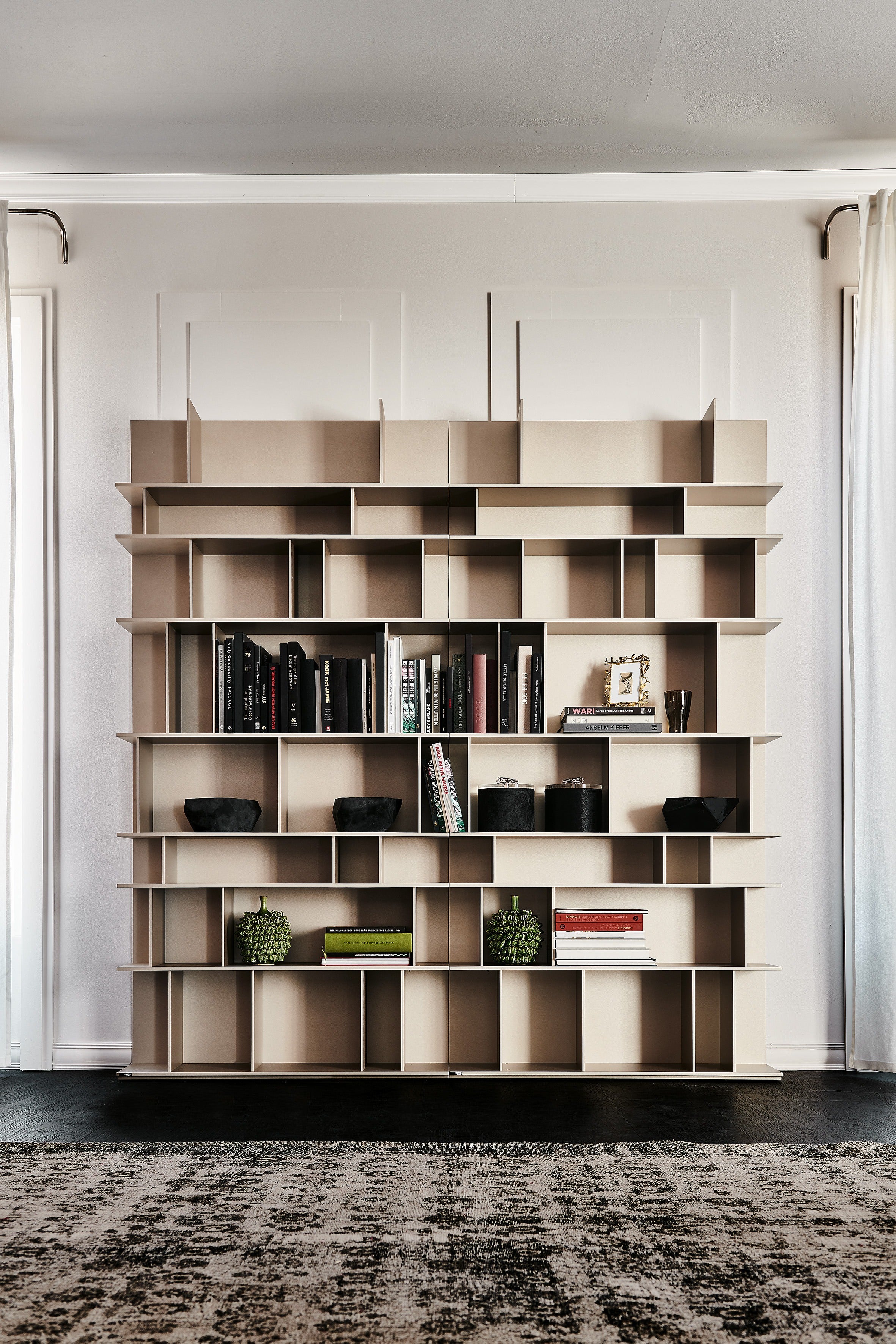 Cattelan Italia Wally Modular Bookcase – Fast Delivery