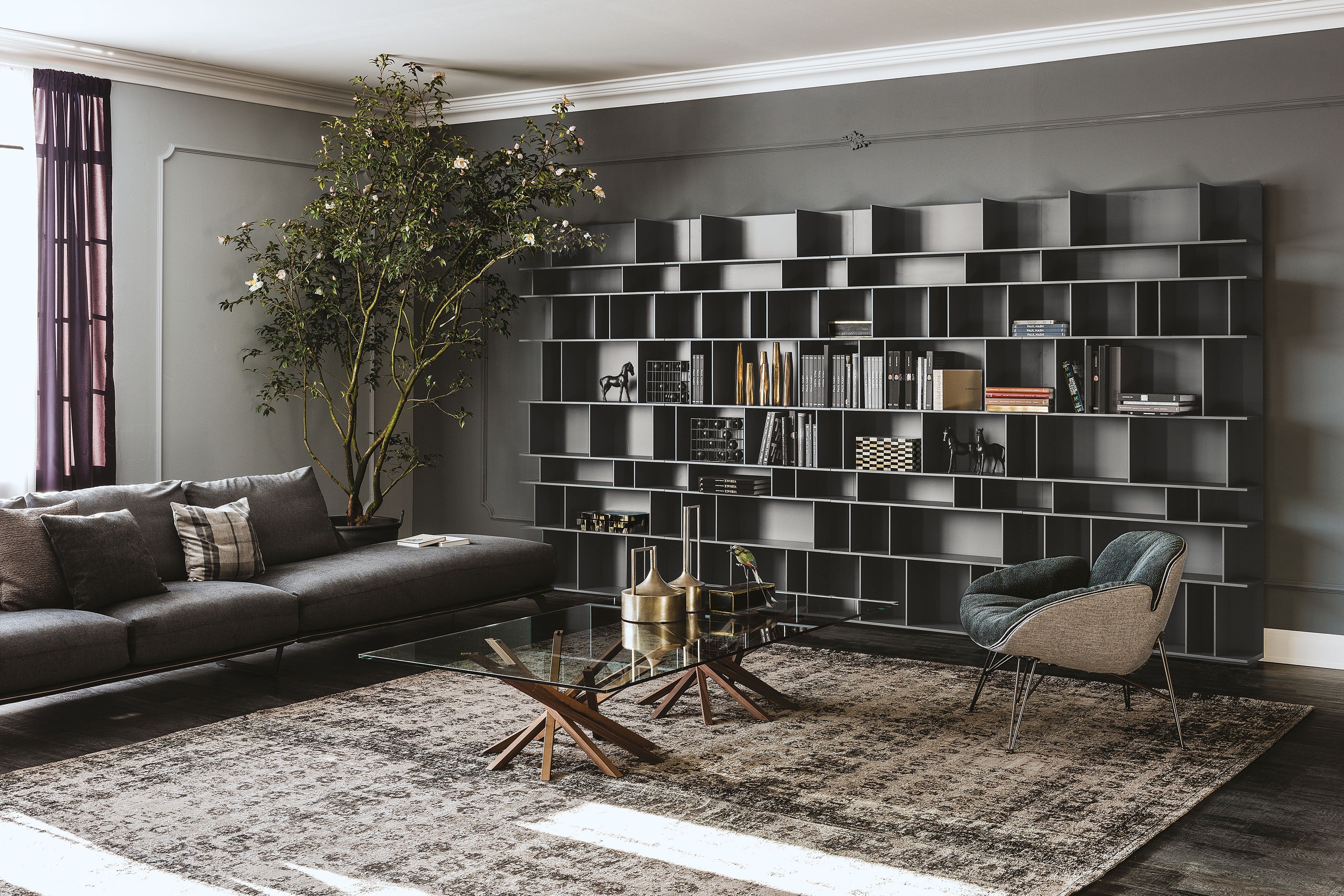 Cattelan Italia Wally Modular Bookcase