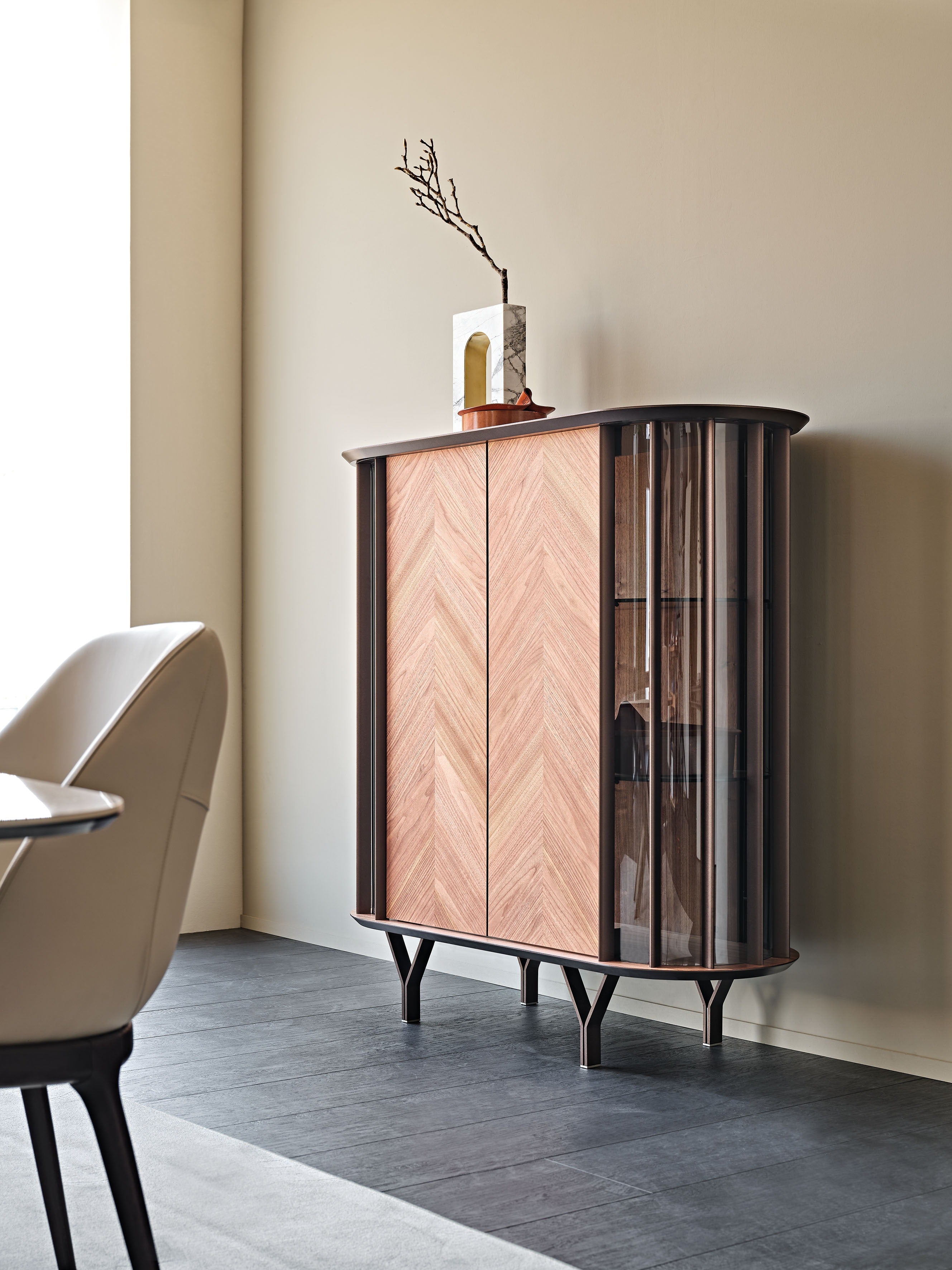 Cattelan Italia Costes Sideboard with wooden frame