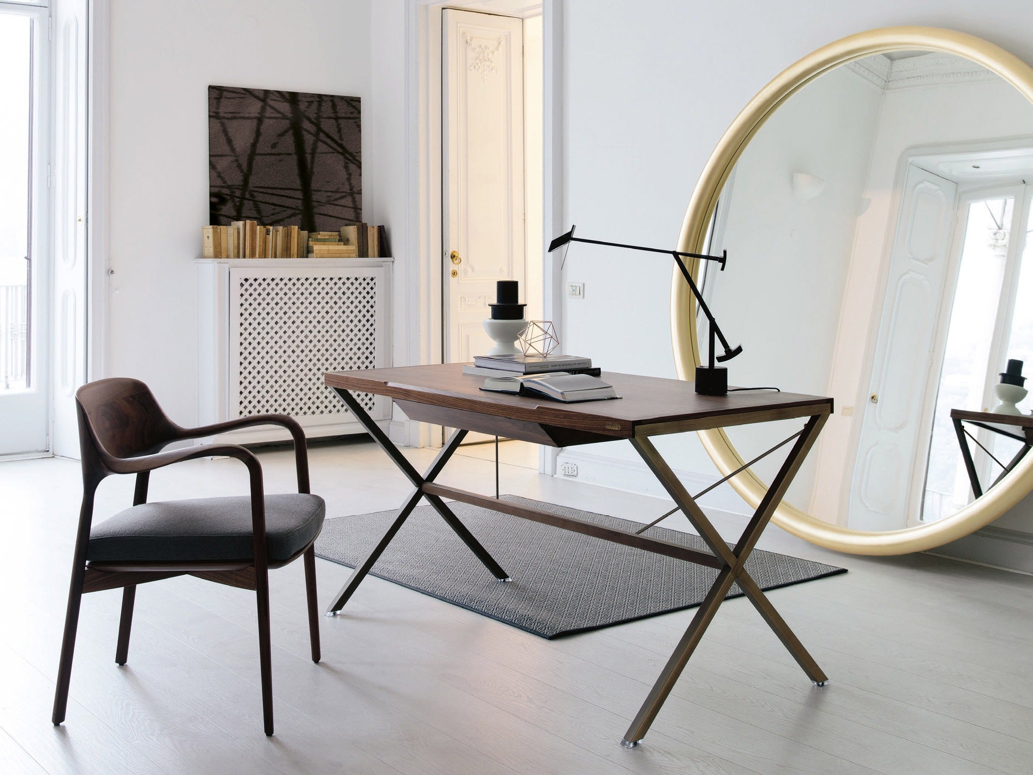 Porada Stylo Wood Writing Desk