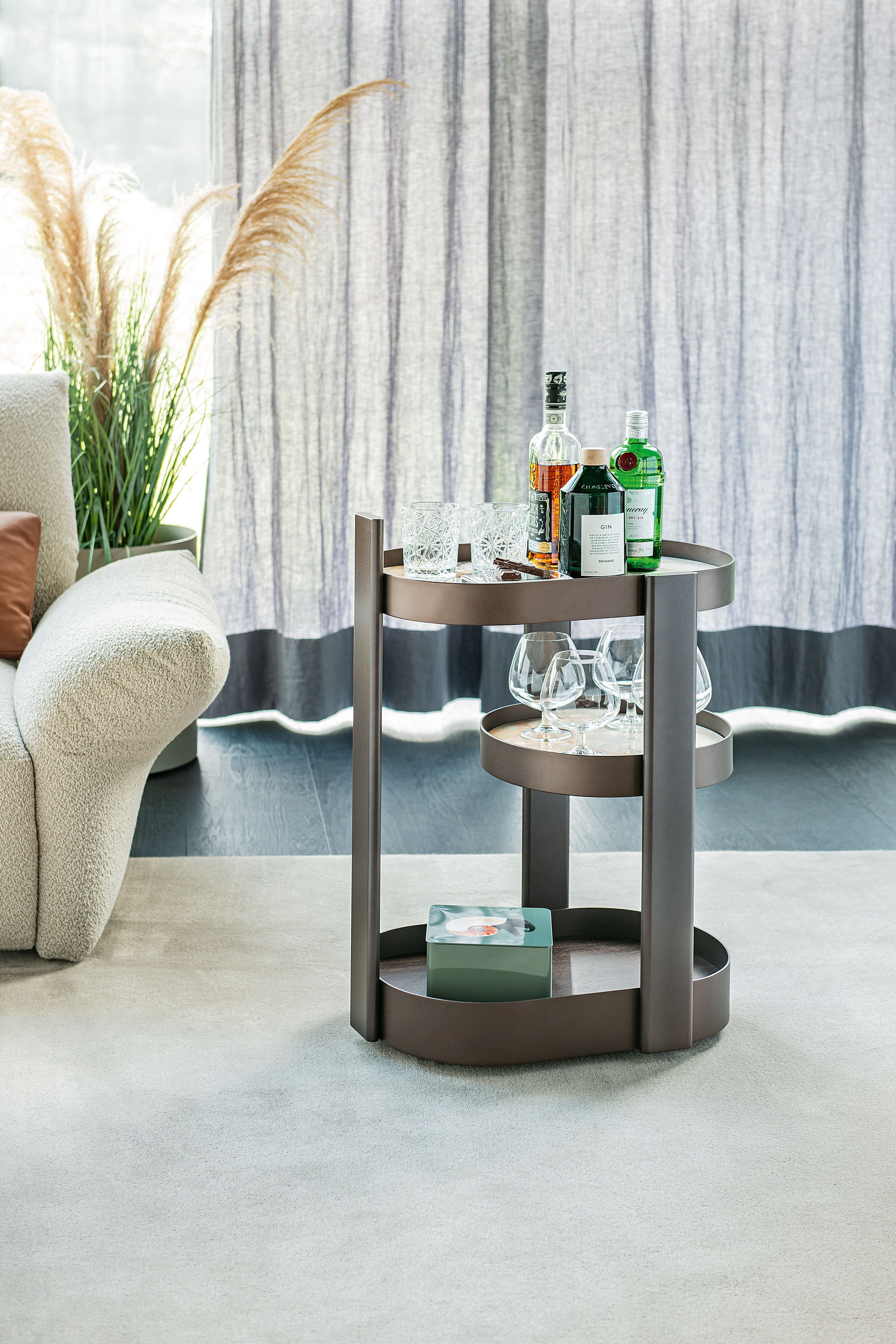 Cattelan Italia Tonic Bar Cart