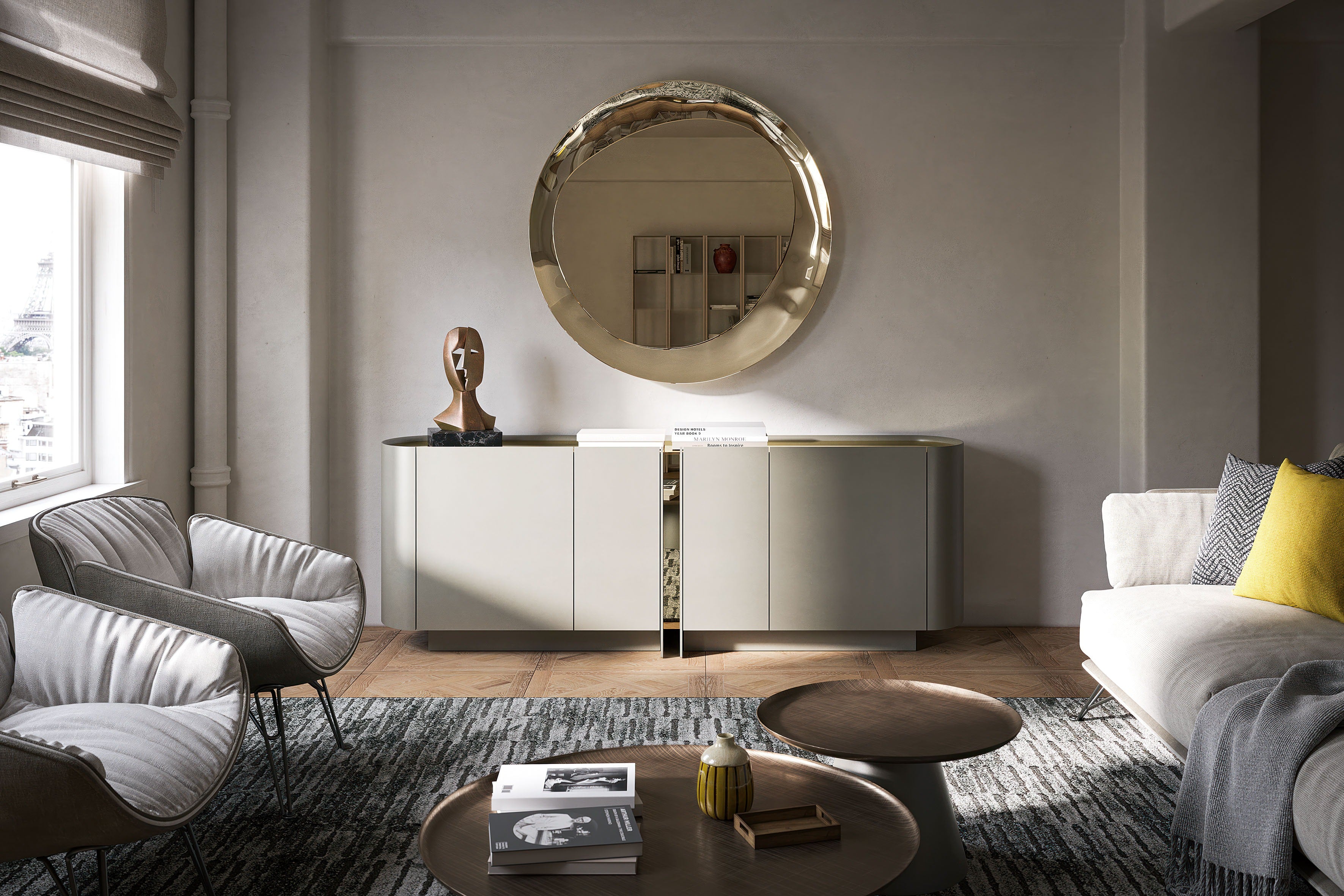 Cattelan Italia Dynasty Modern Sideboard