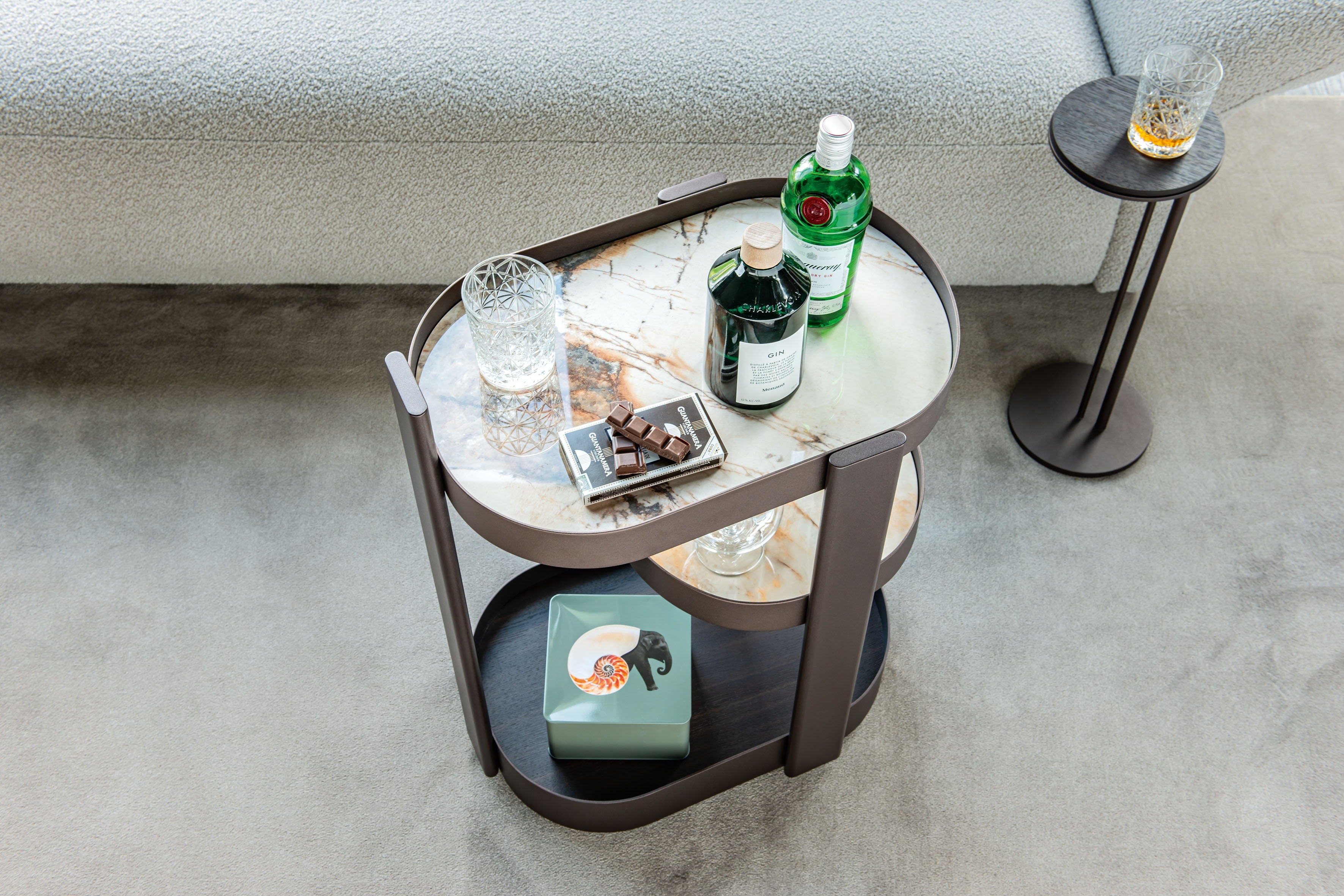 Cattelan Italia Tonic Bar Cart