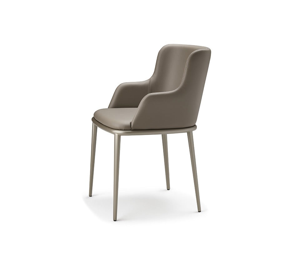 Cattelan Italia Magda Ml Dining Chair with Armrest