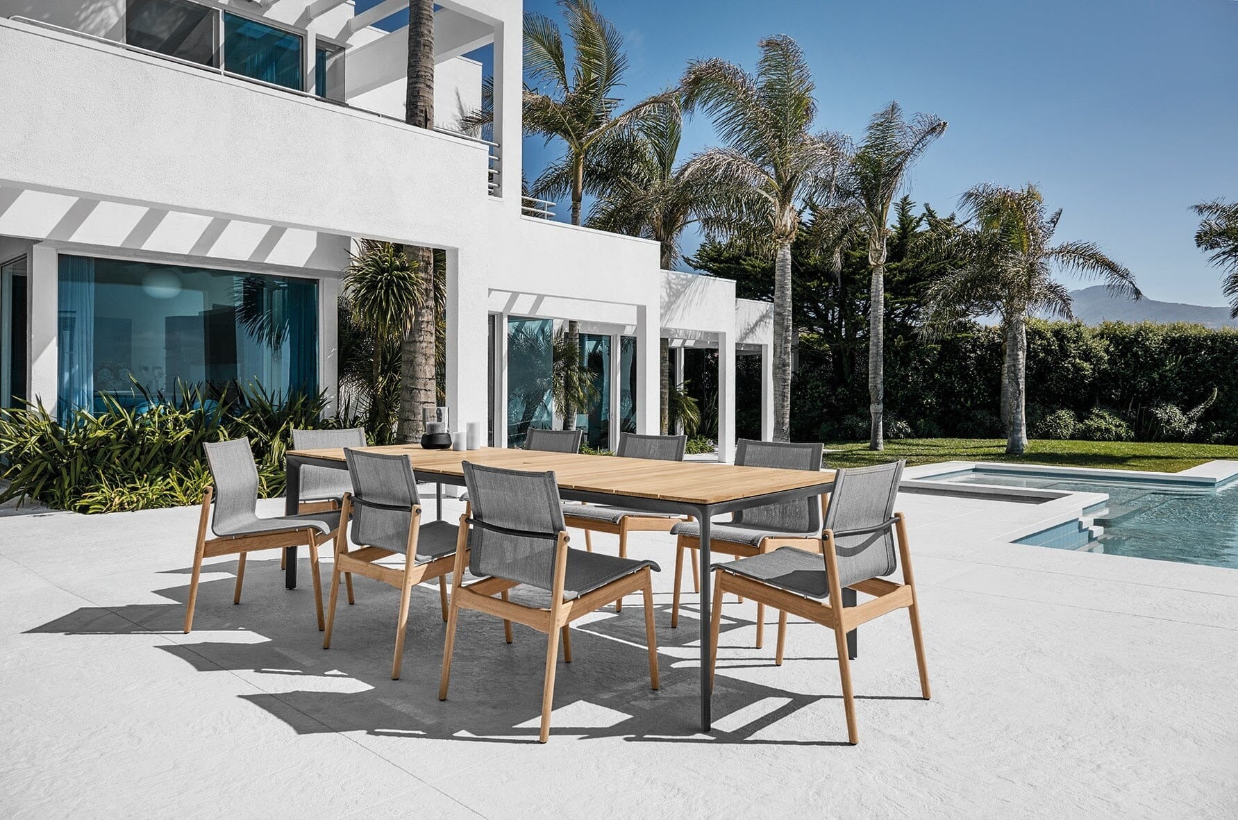Gloster Carver Dining Table 100cm x 220cm