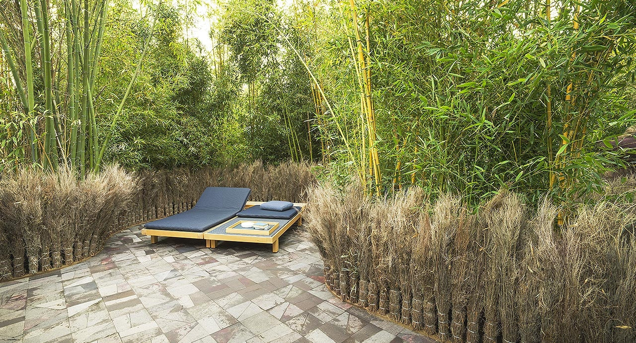 Paola Lenti Taku Sun Bed With Adjustable Backrest