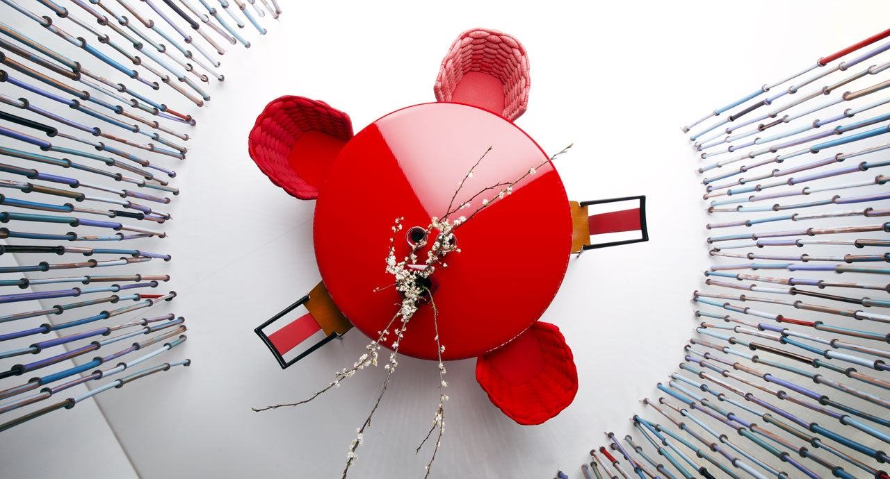 Paola Lenti Gon Round Dining Tables