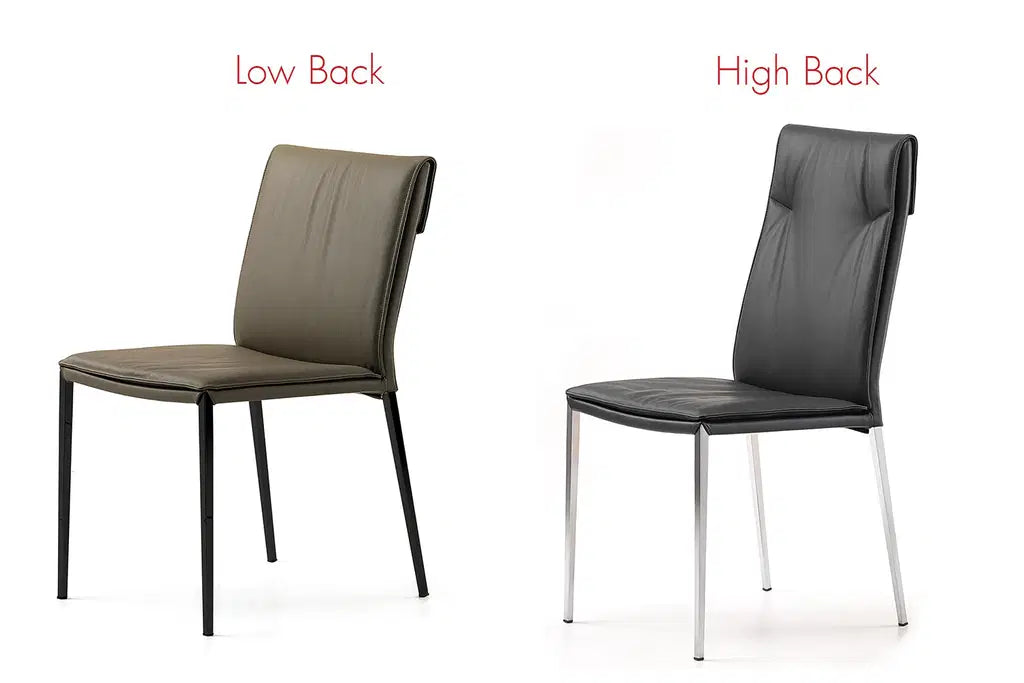 Cattelan Italia Isabel ML High-Back Dining Chair – Soft Leather