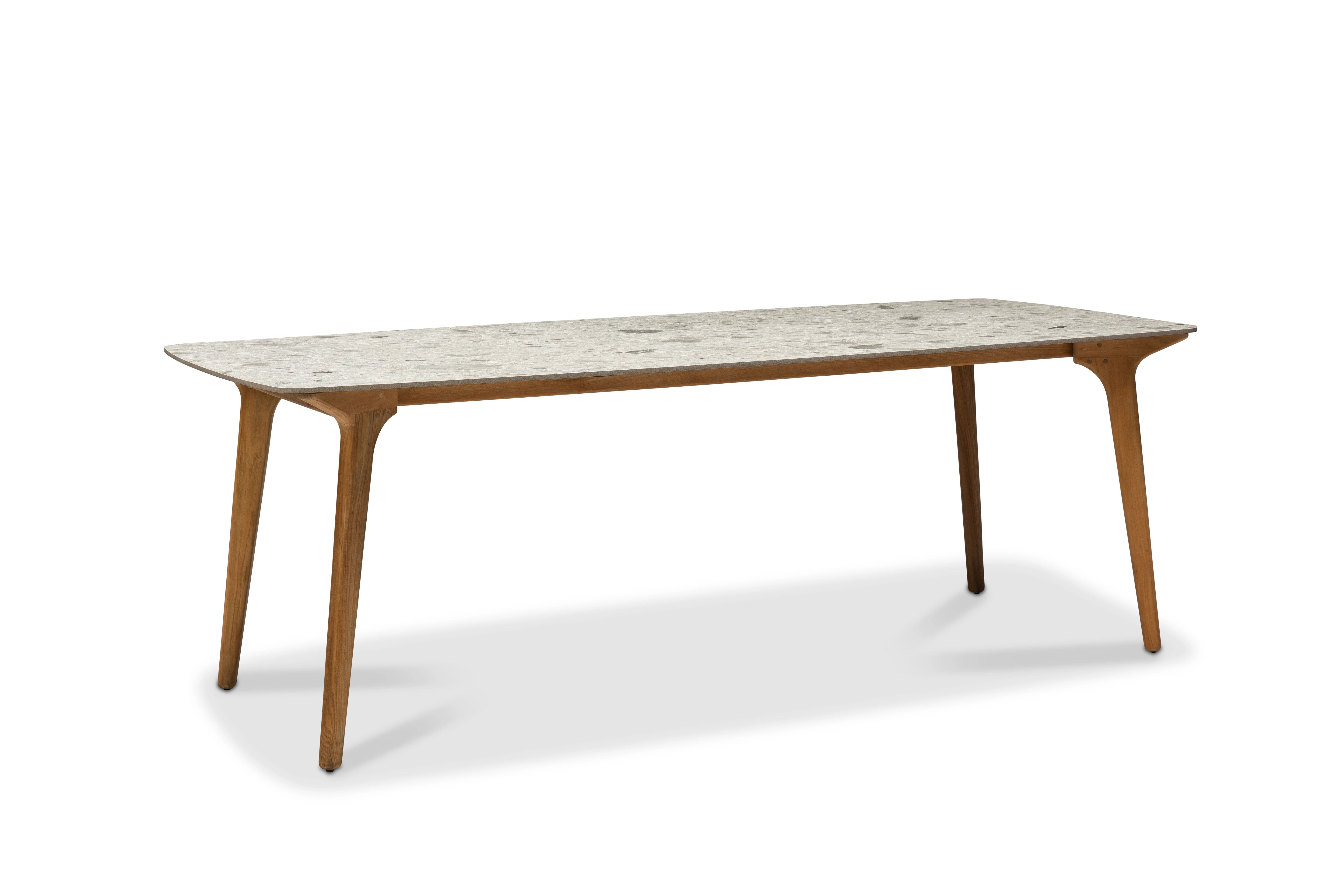 Manutti Torsa Counter Height Dining Table 264 × 118 × 91h cm
