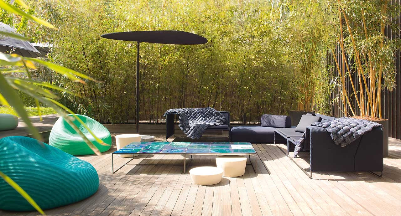 Paola Lenti Island Modular Poufs