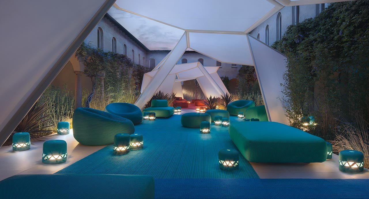 Paola Lenti Jolly Series Of Poufs