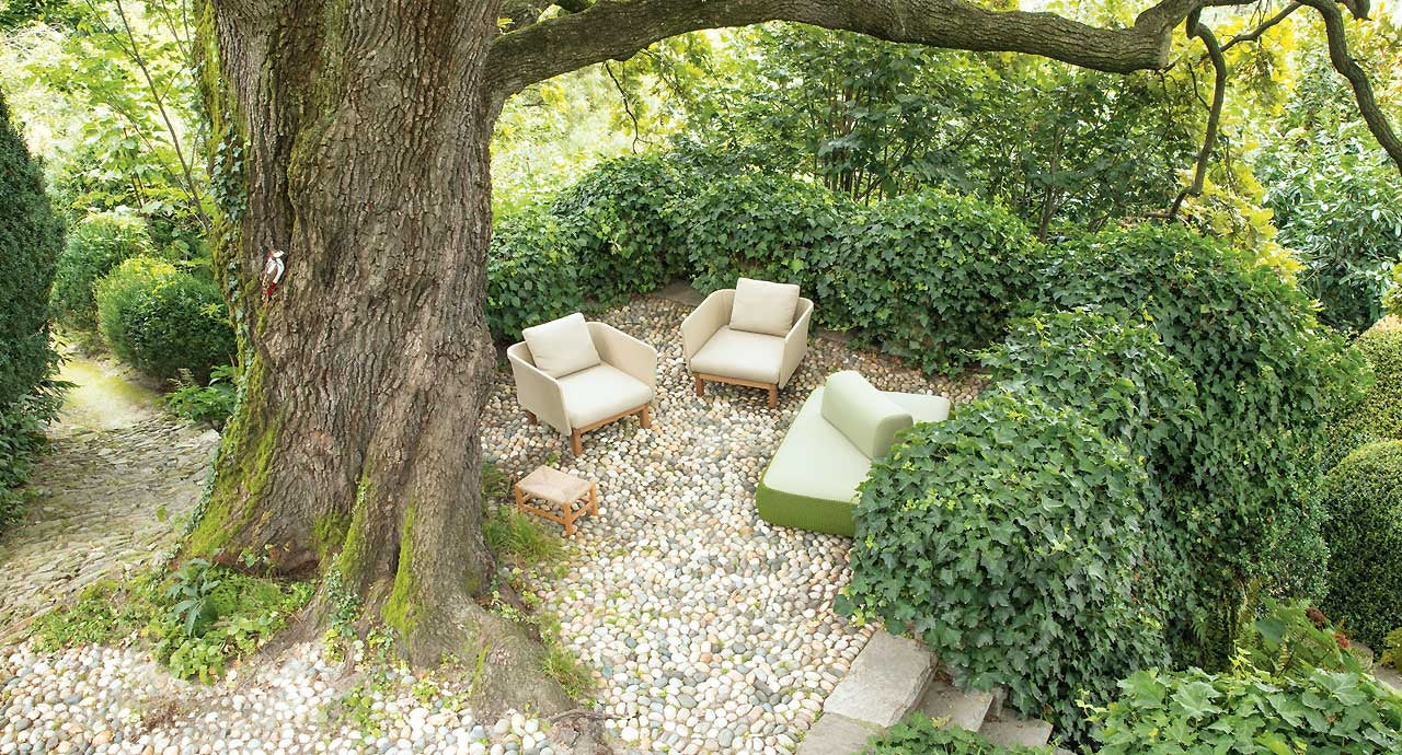 Paola Lenti Jolly Series Of Poufs