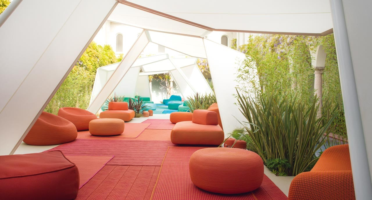 Paola Lenti Jolly Series Of Poufs