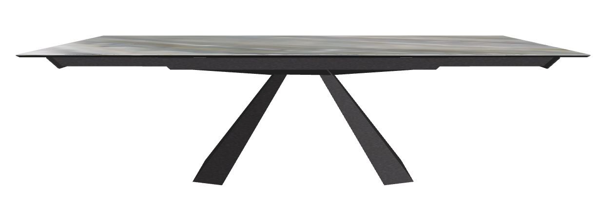 182/258x90x75h Rectangle Shaped_Kaindy_Black Embossed