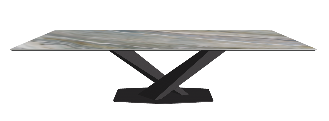 Cattelan Italia Stratos Keramik Rectangular Dining Table – 300x120x75h