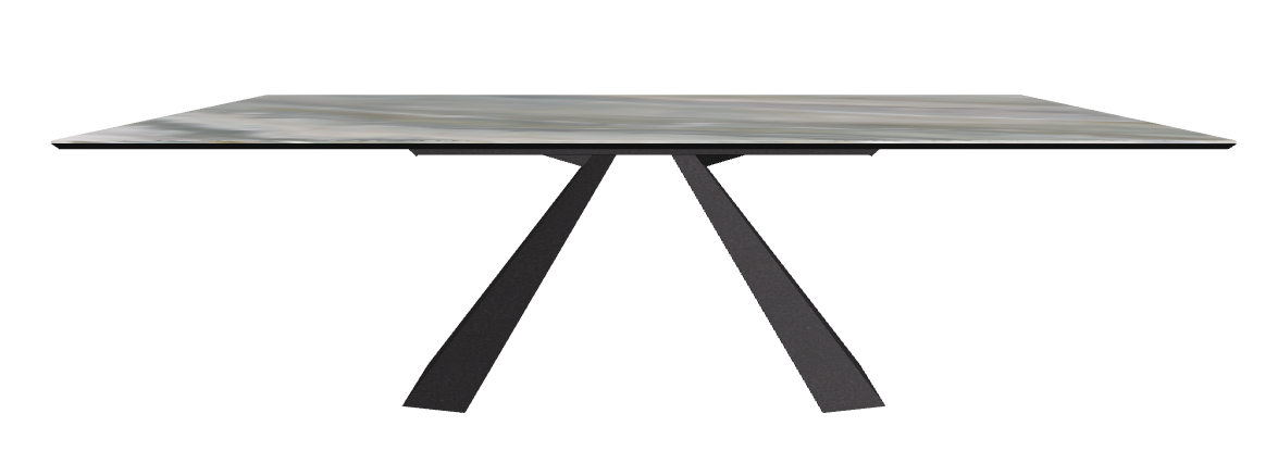 240x120x73h Rectangle Shaped_Kaindy_Black Embossed