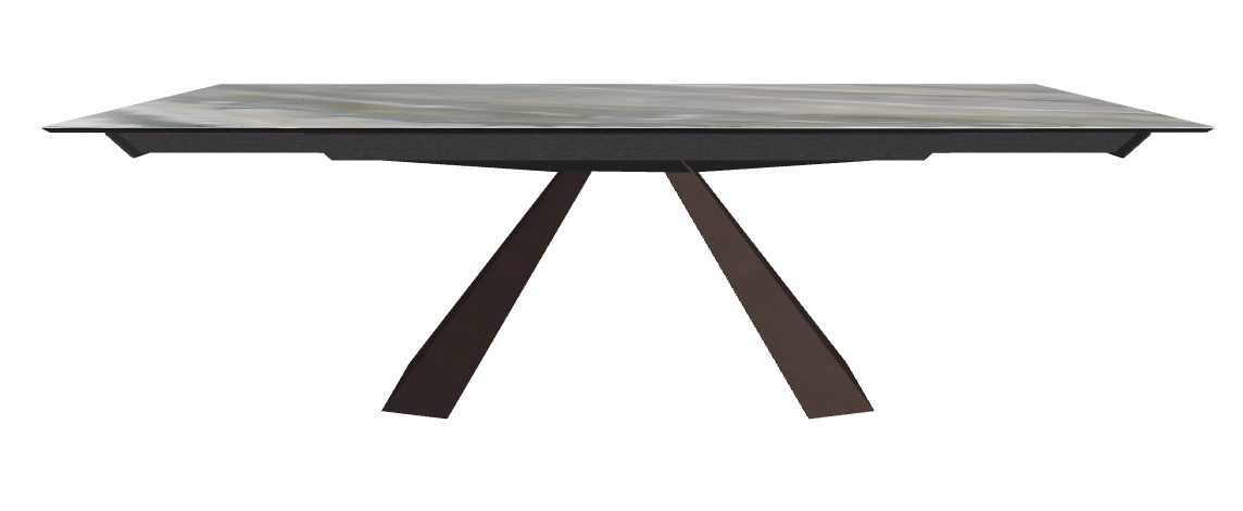 160/236x90x75h Rectangle Shaped_Kaindy_Bronze Embossed