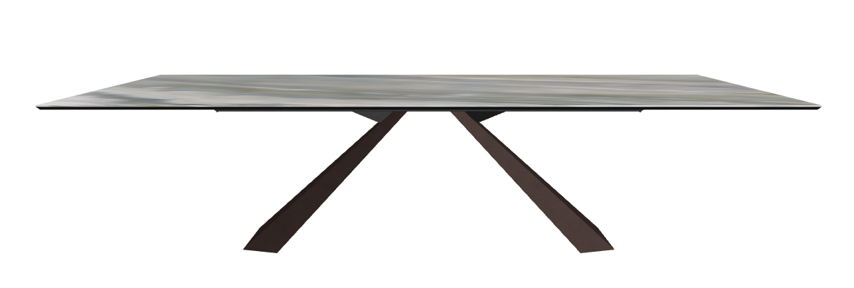 300x120x73h Rectangle Shaped_Kaindy_Bronze Embossed