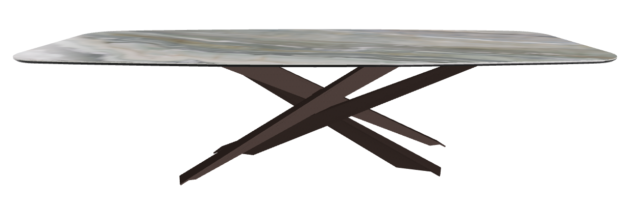 300x120x74.5h Barrel Shaped_Kaindy_Bronze Embossed