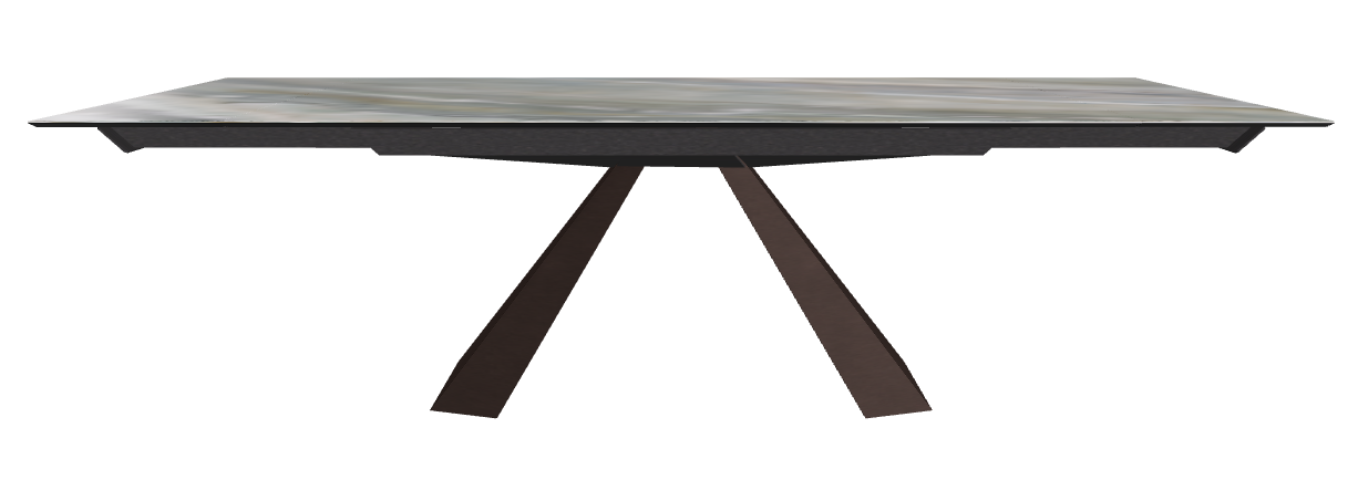 182/258x90x75h Rectangle Shaped_Kaindy_Bronze Embossed