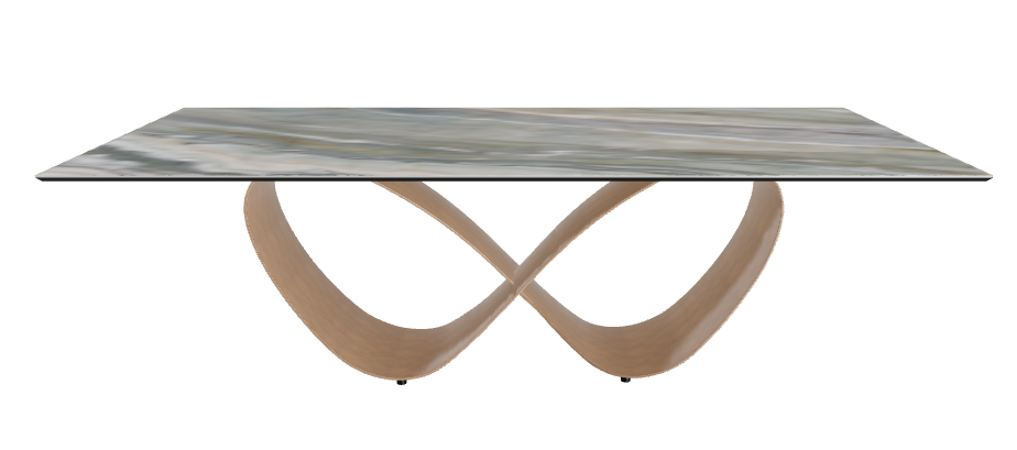 240x120x74h Rectangle Shaped_Kaindy_Brushed Bronze