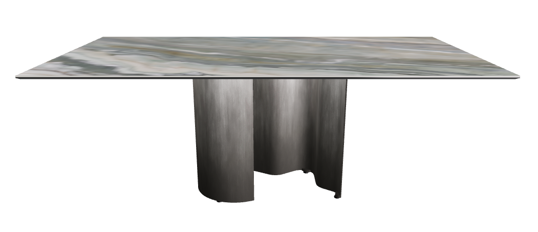 200x106x74h Rectangle Shaped_Kaindy_Oxy Grey