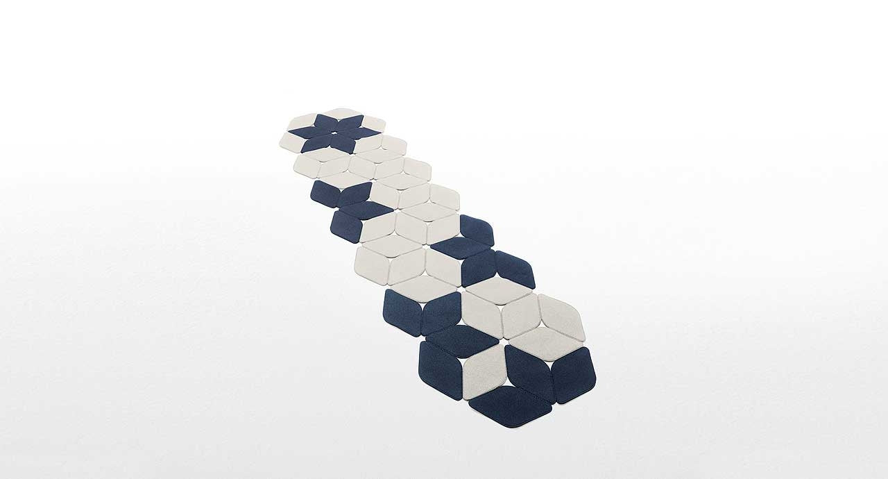 Paola Lenti Kaleidoscope Felt Rug