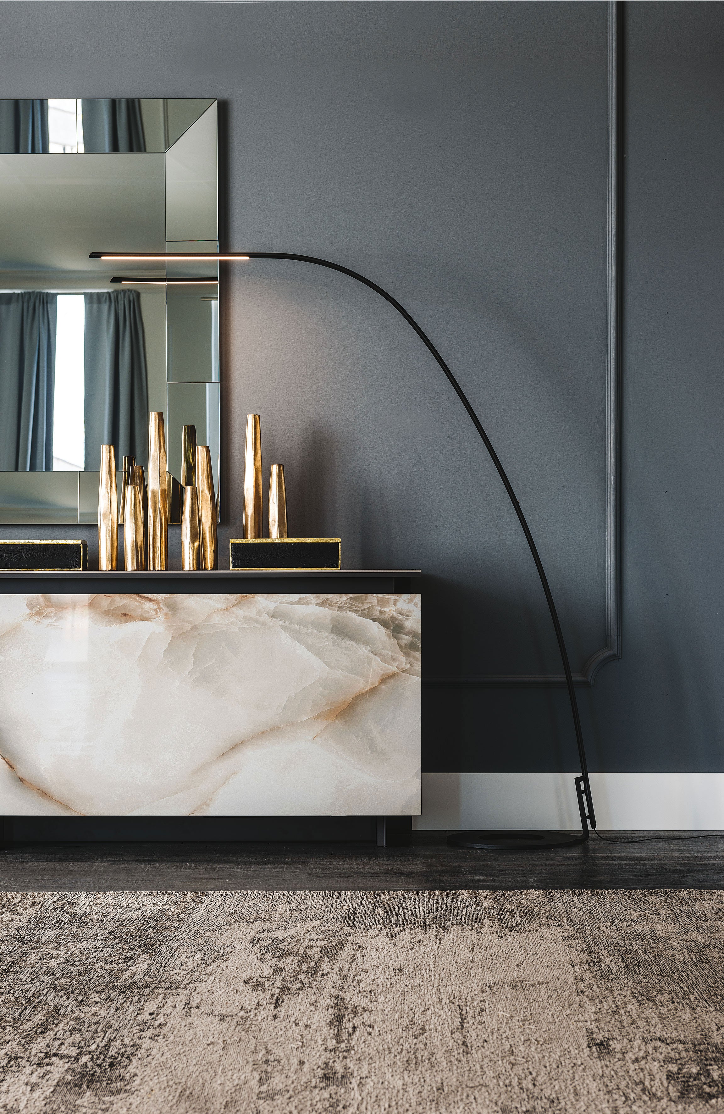 Cattelan Italia Lampo Floor And Table Lamp