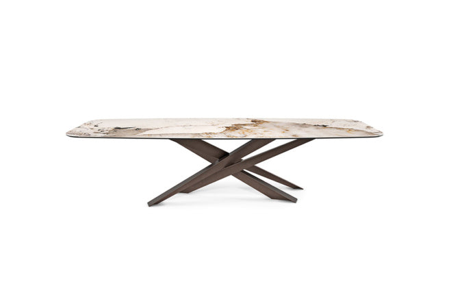 Cattelan Italia Lancer Keramik Barrel Shaped Dining Table