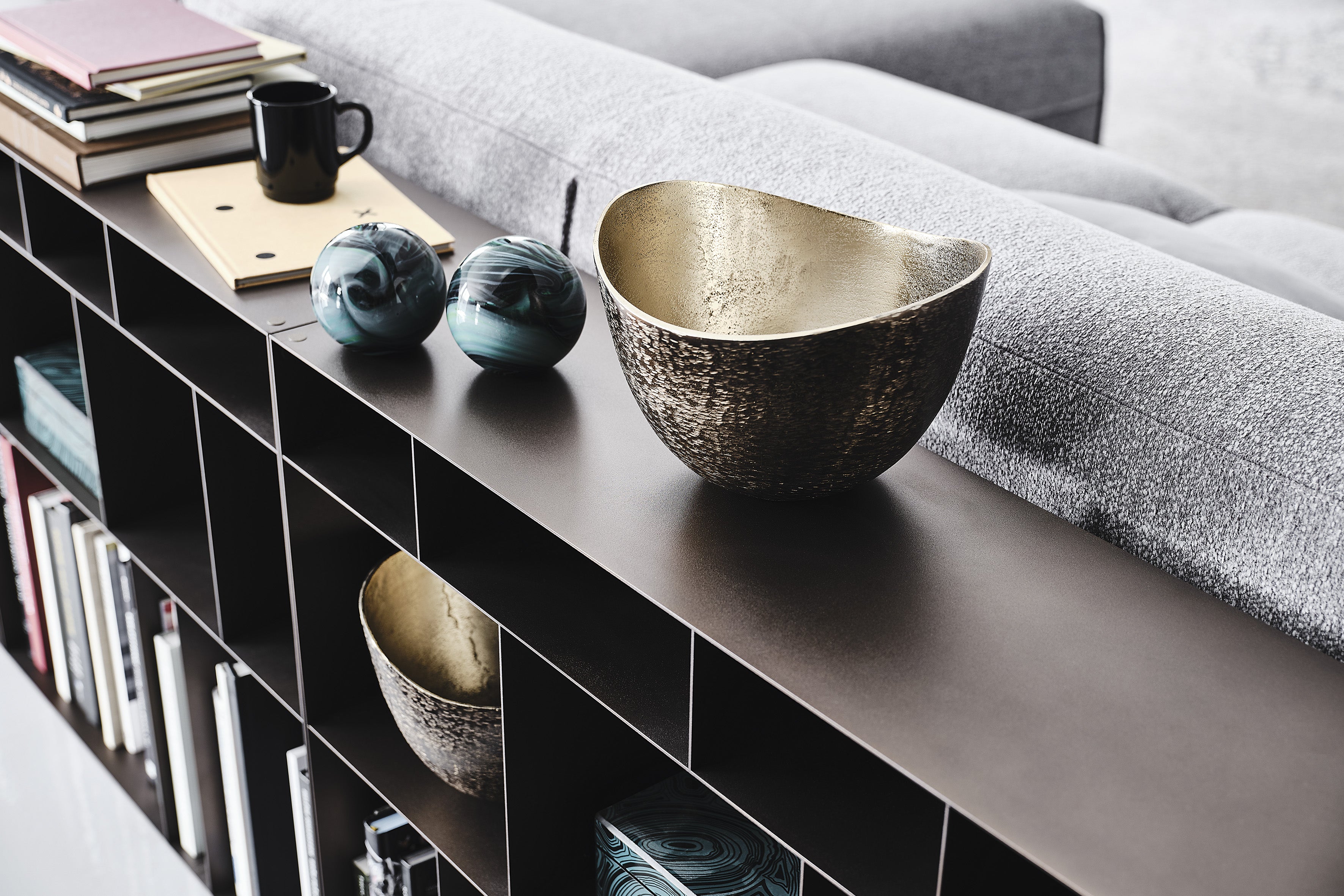 Cattelan Italia Latitude Stackable Steel Bookcase