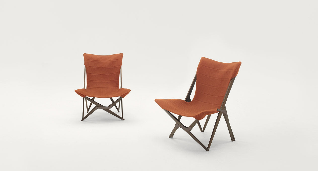 Paola Lenti Lella Folding Lounge Chairs