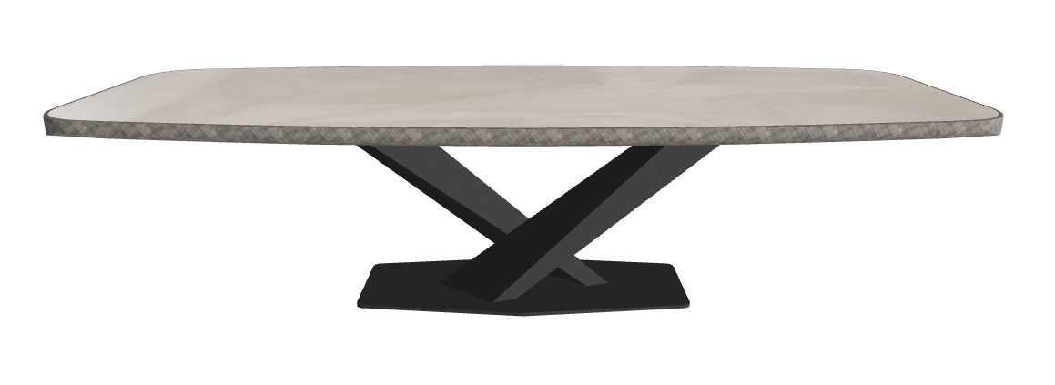 Luxor_Black Embossed_Brushed Grey