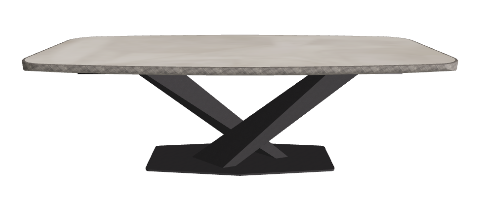 Luxor_Black Embossed_Brushed Grey