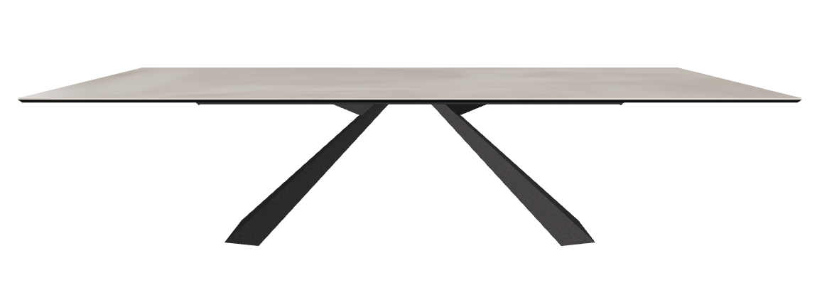 300x120x73h Rectangle Shaped_Luxor_Black Embossed